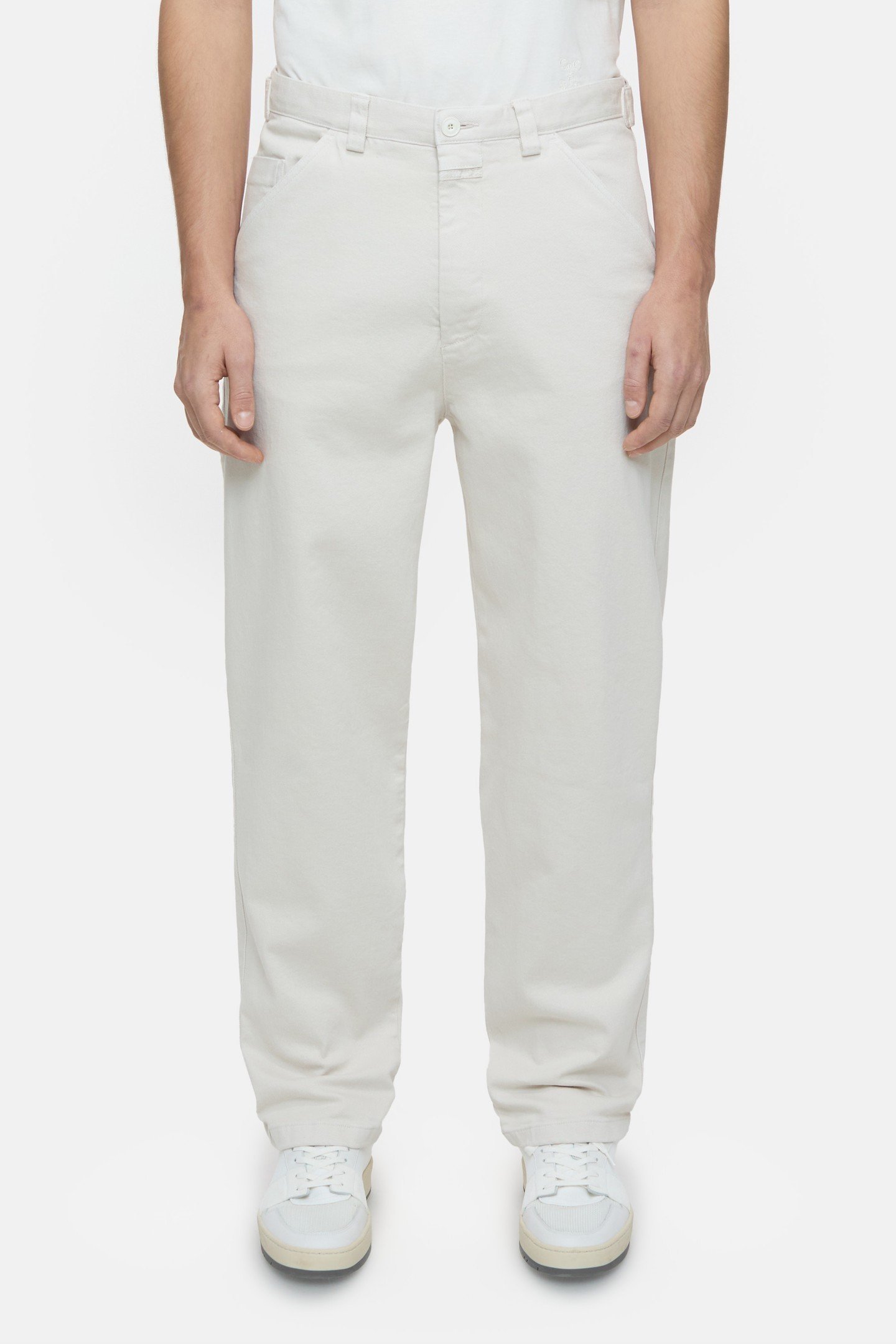 DOVER TAPERED PANTS IVORY 3