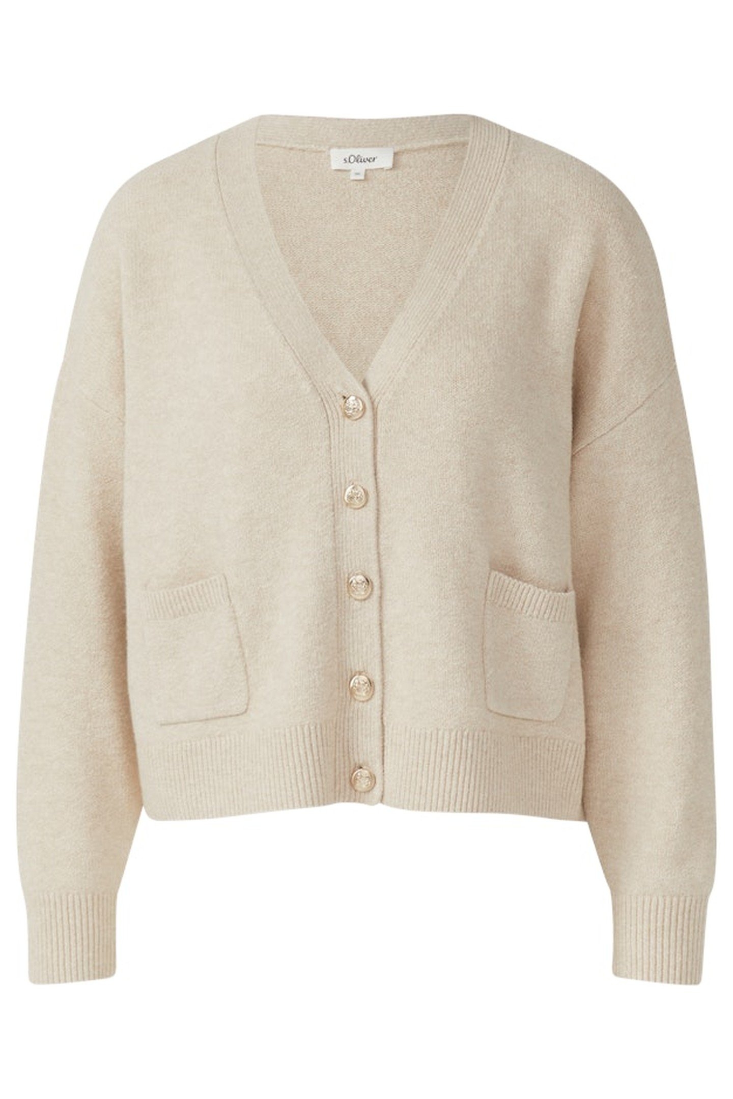 S.OLIVER CARDIGAN BEIGE 1