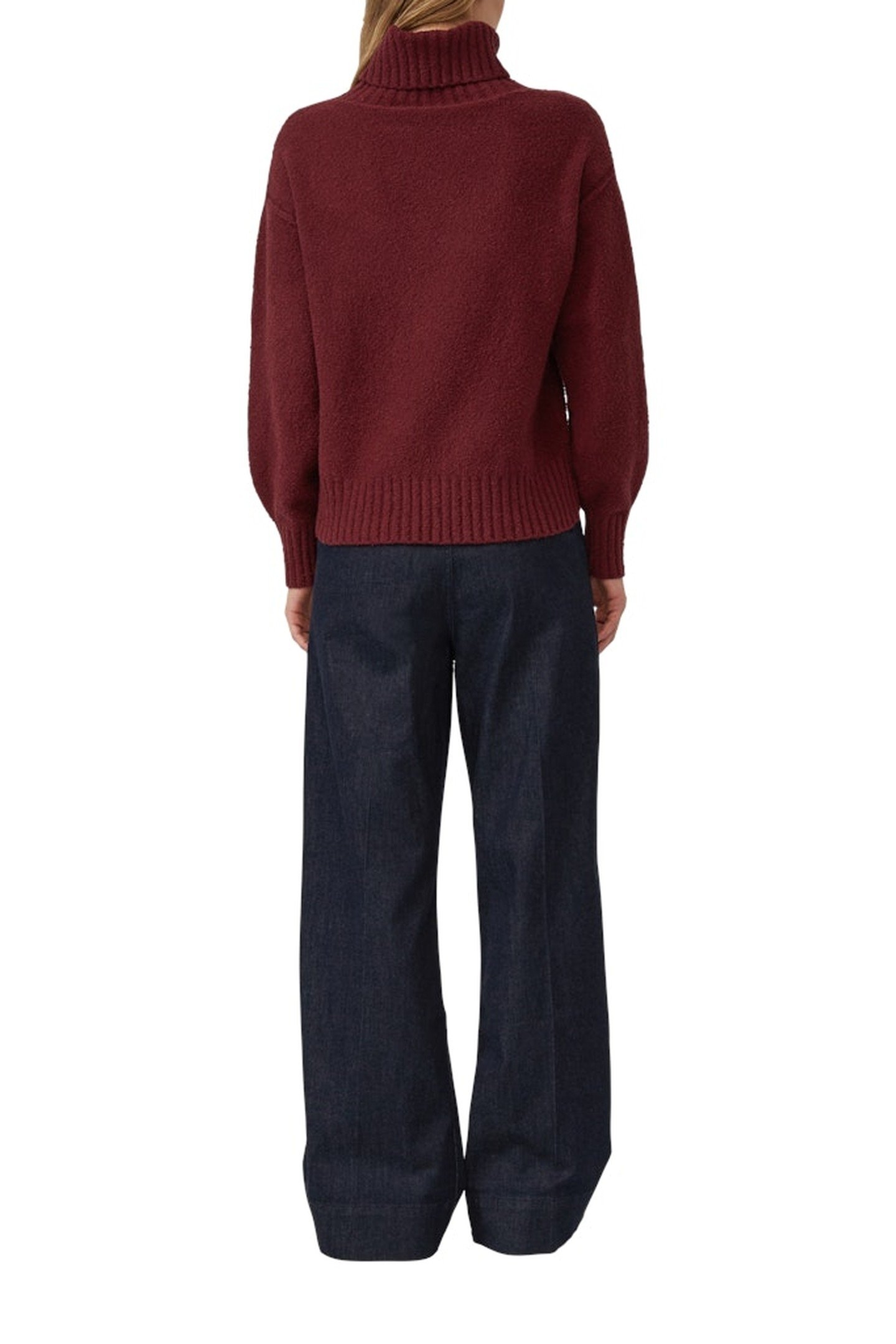 S.OLIVER PULLOVER BURGUNDY 3