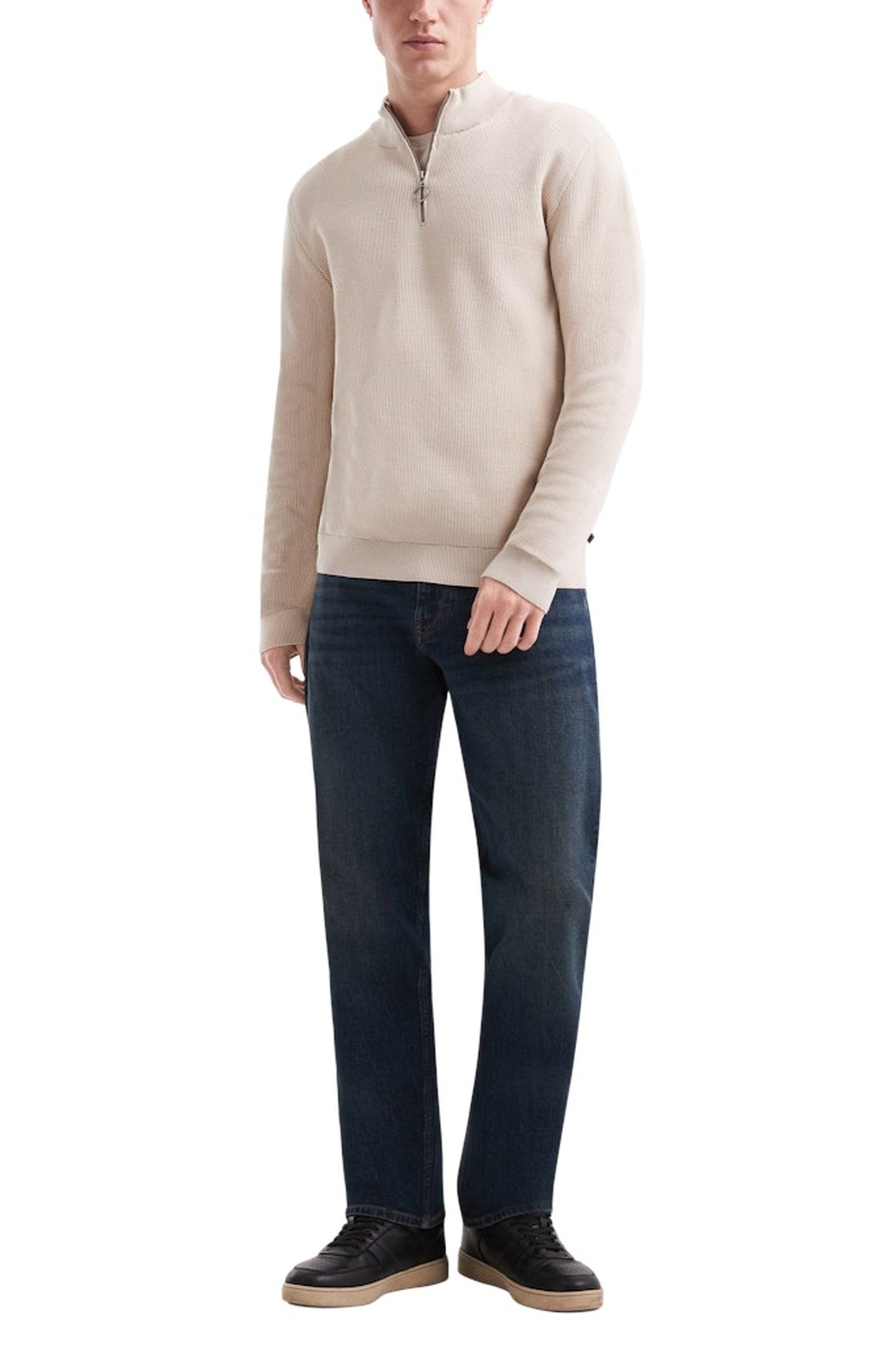 S.OLIVER-QS PULLOVER BEIGE 4