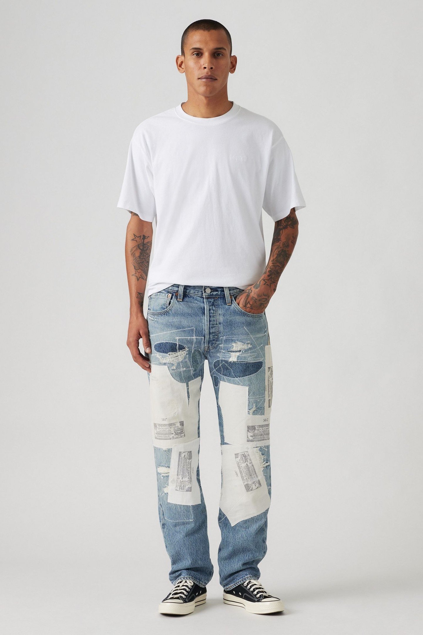 501® ORIGINAL JEANS MED INDIGO 5