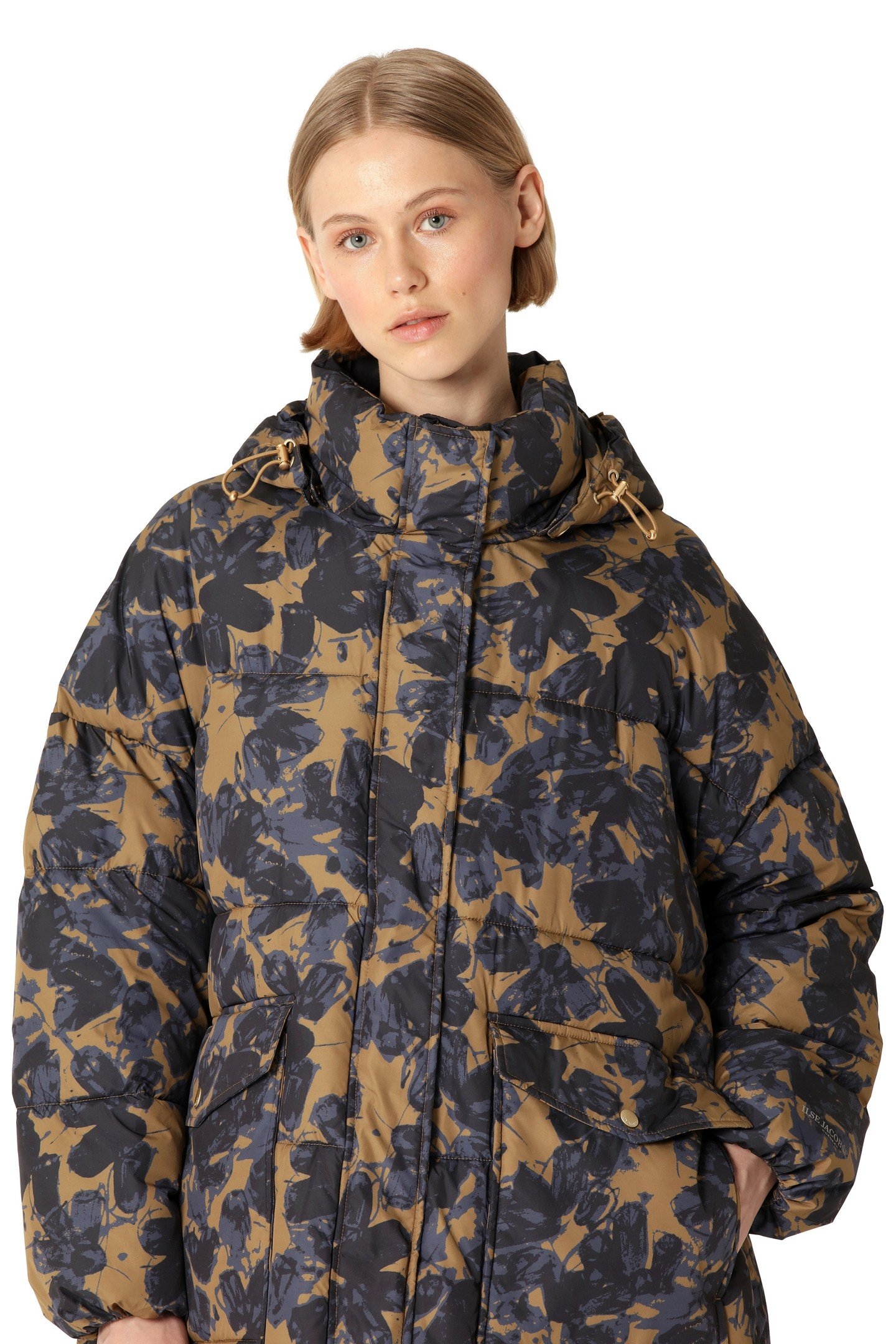 PEPPY06P PADDED JACKETS BEIGE BUTTERFLY 6