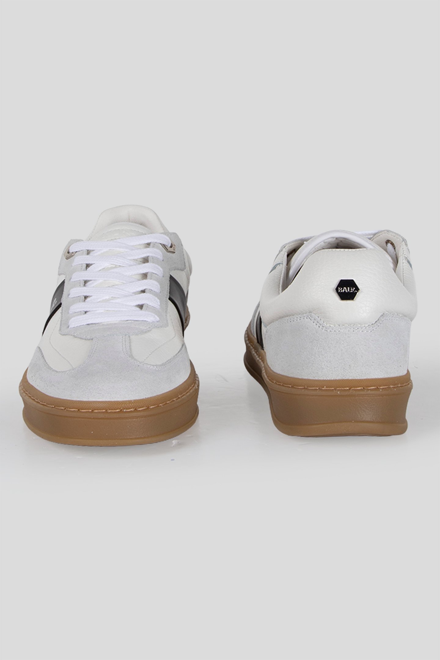 LONDON CLASSIC SNEAKERS WHITE/BLACK/GREY 3