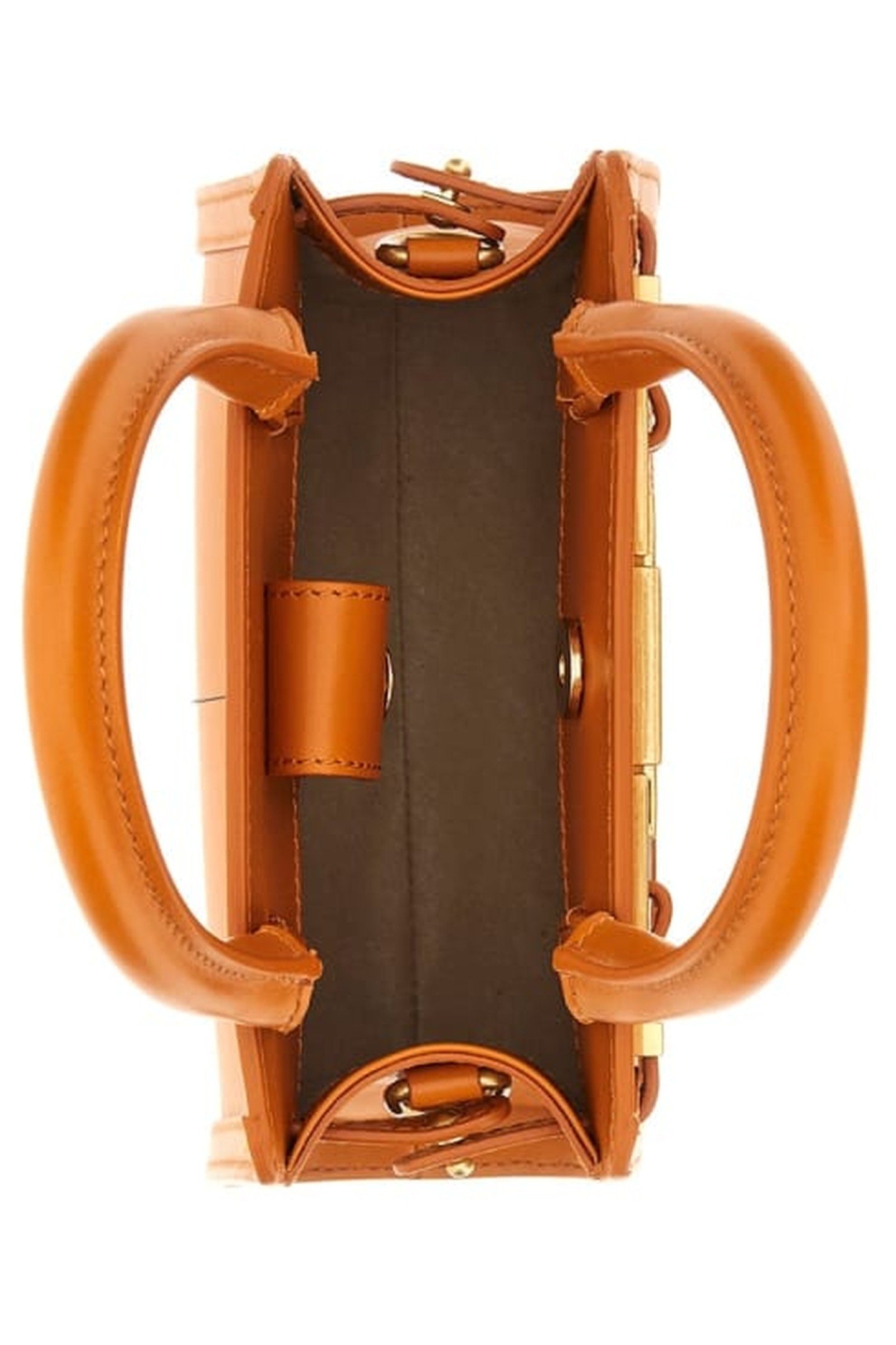 CRISTINA SMALL SATCH ORANGE 5