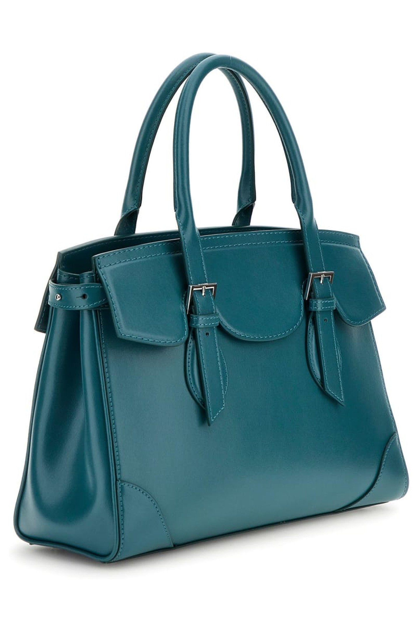 DIANA MAXI SATCHEL CHROME GREEN 6