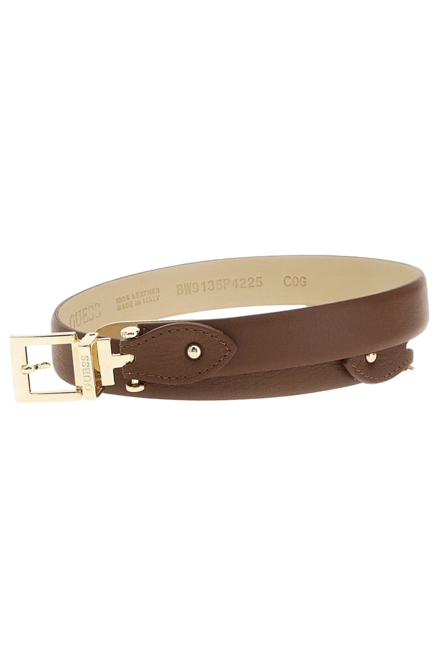 ALIA WAIST LEATHER B COGNAC 2