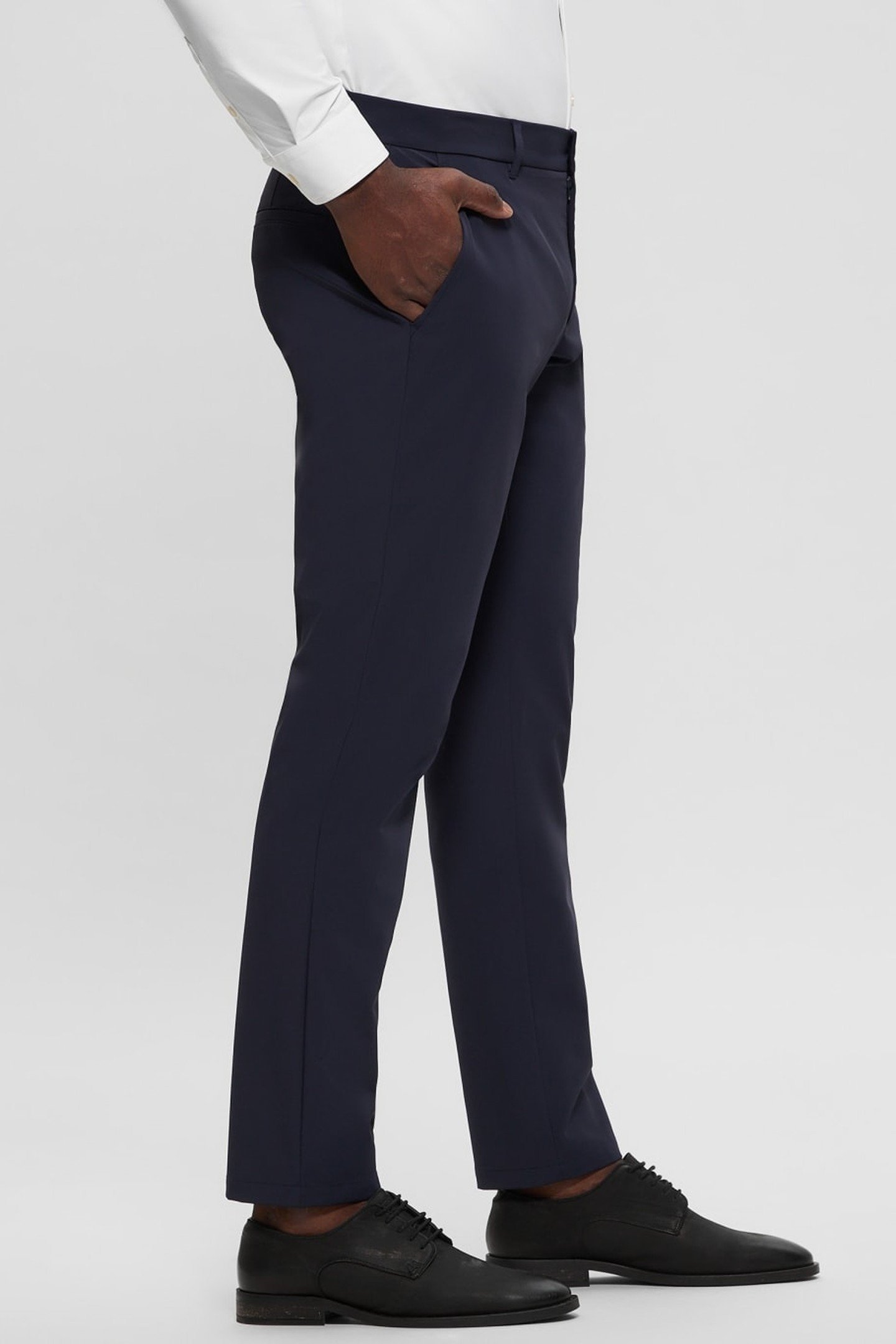MYRON DRESSY PANTS SMART BLUE 4