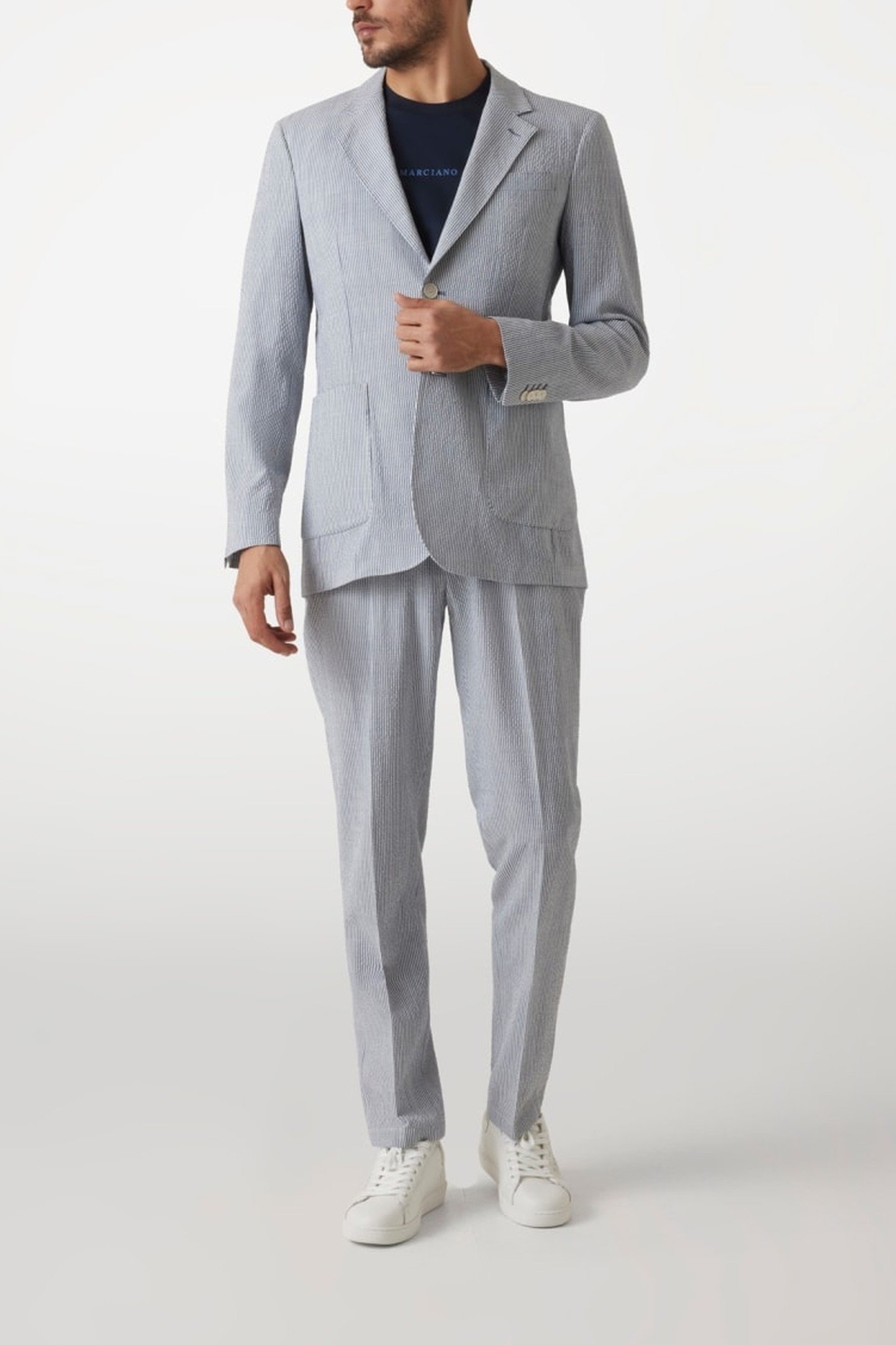 GRANT 2B PATCH PKTS WHITE/BLUE STRIPES 1