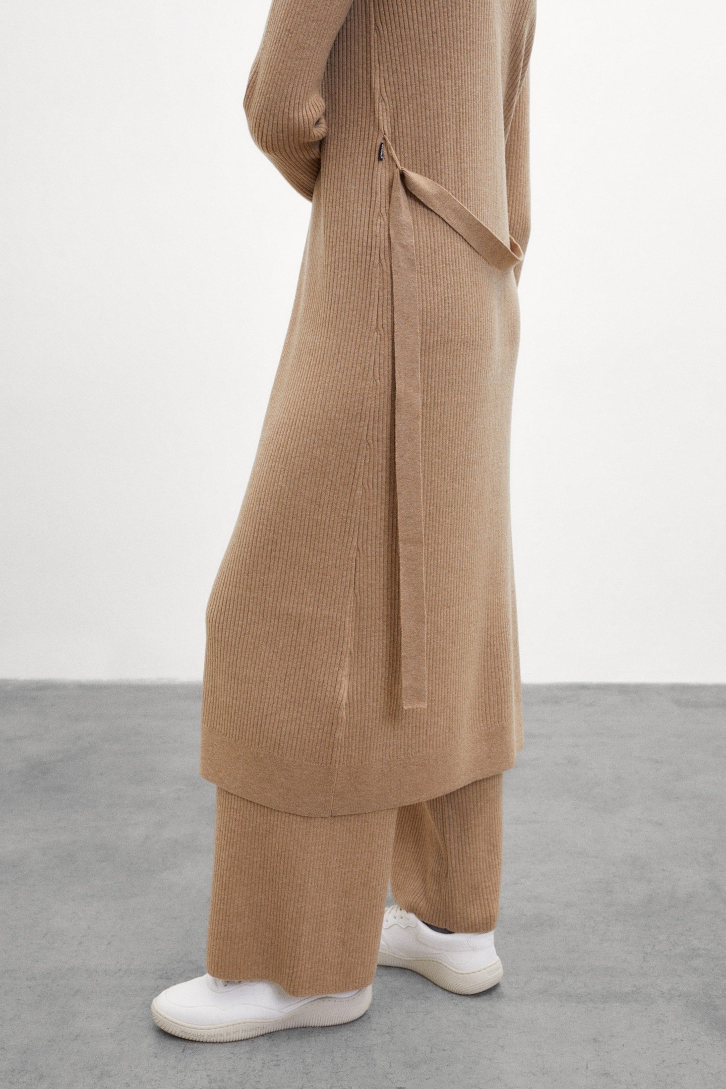 ROMEROALF KNIT CAMEL MELANGE 4