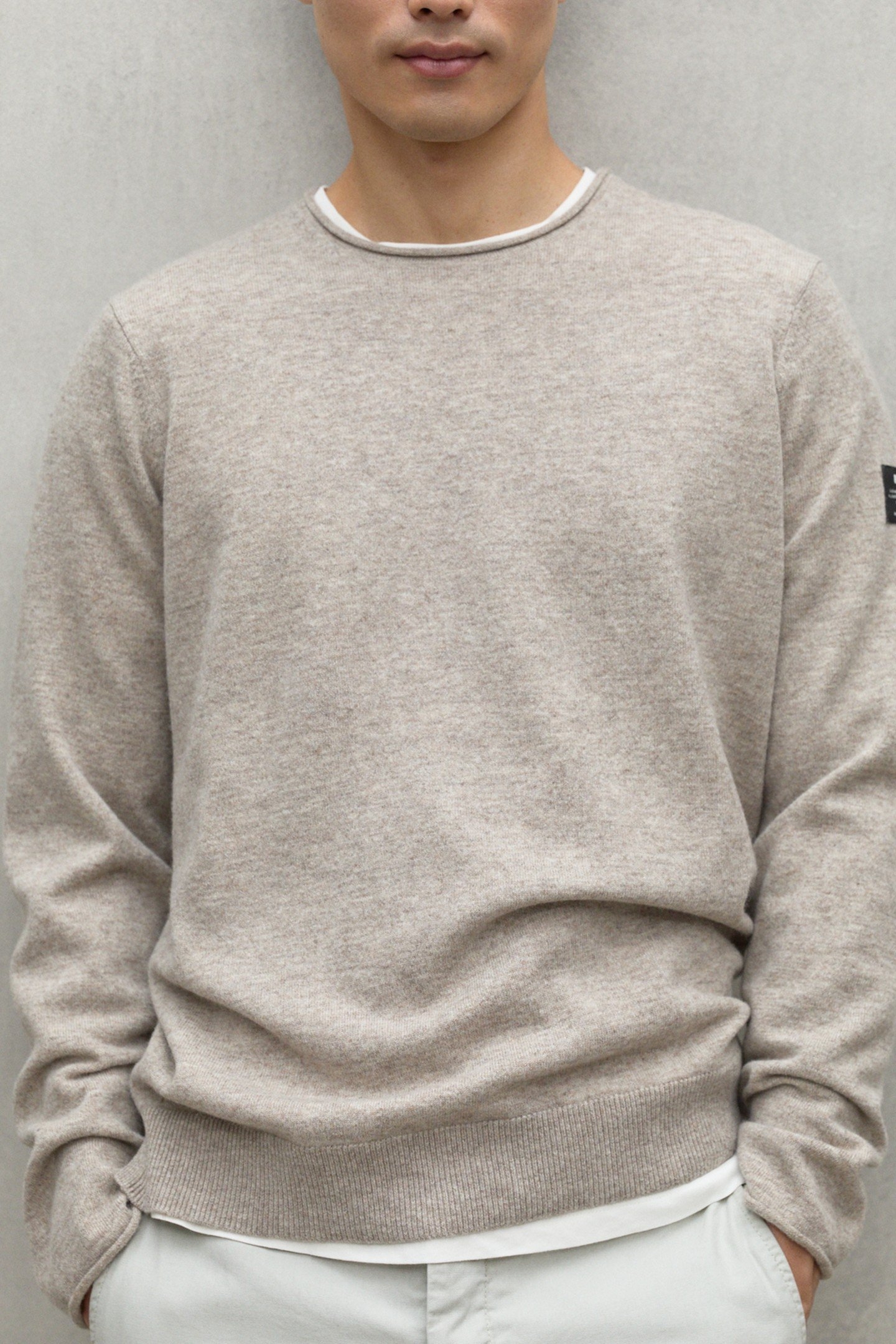 YULANALF KNIT DARK SAND MELANGE 3