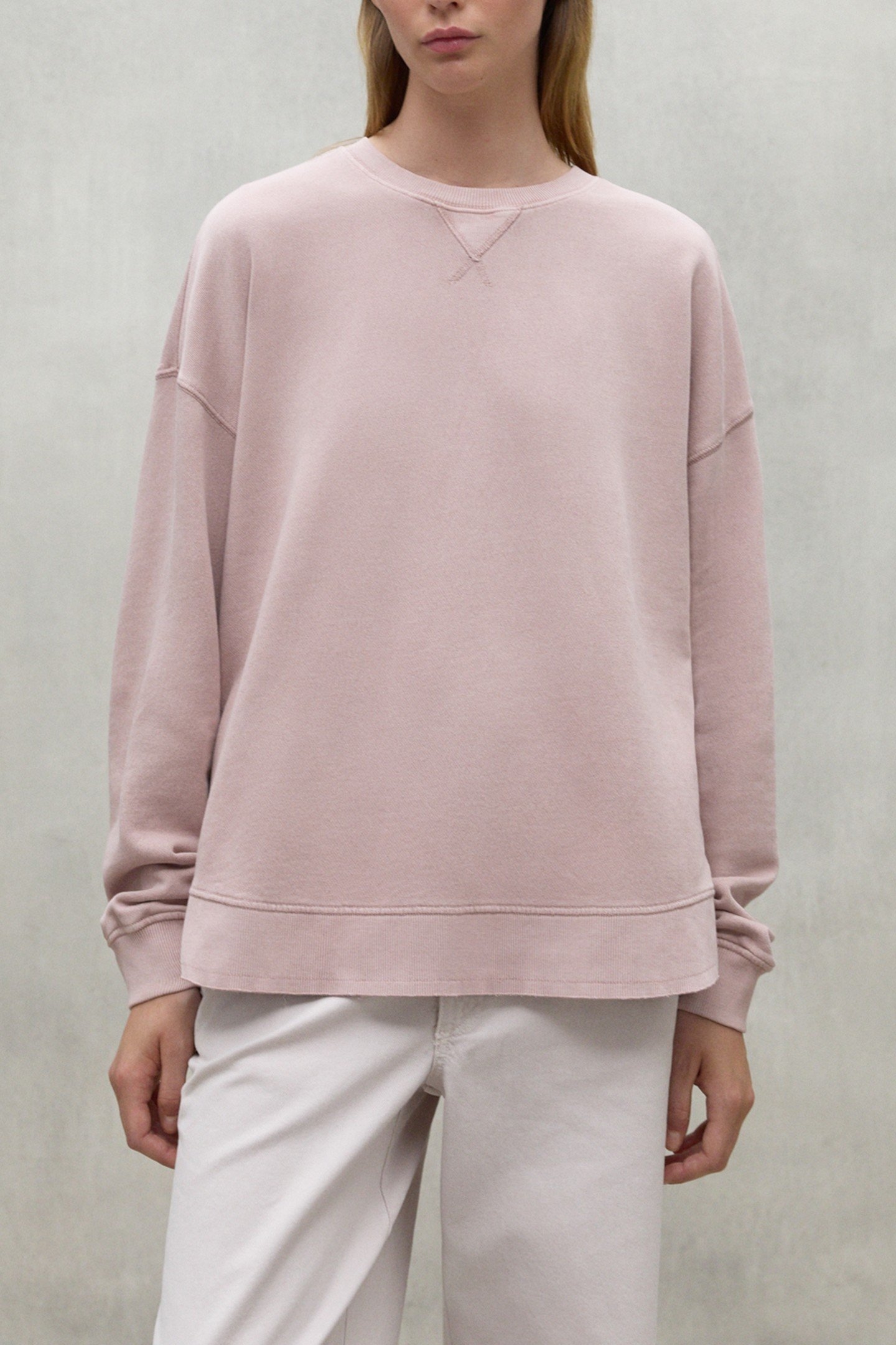 ELVASALF SWEATSHIRT LIGHT MAUVE 1