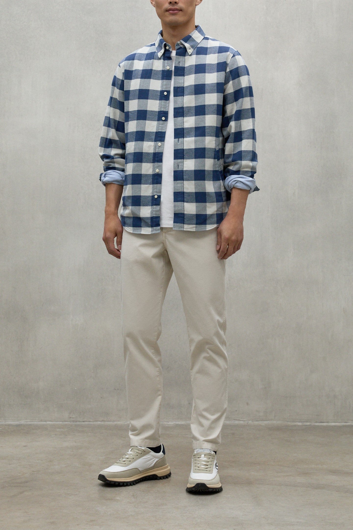 GASTONALF SHIRT ICE / BLUE 1