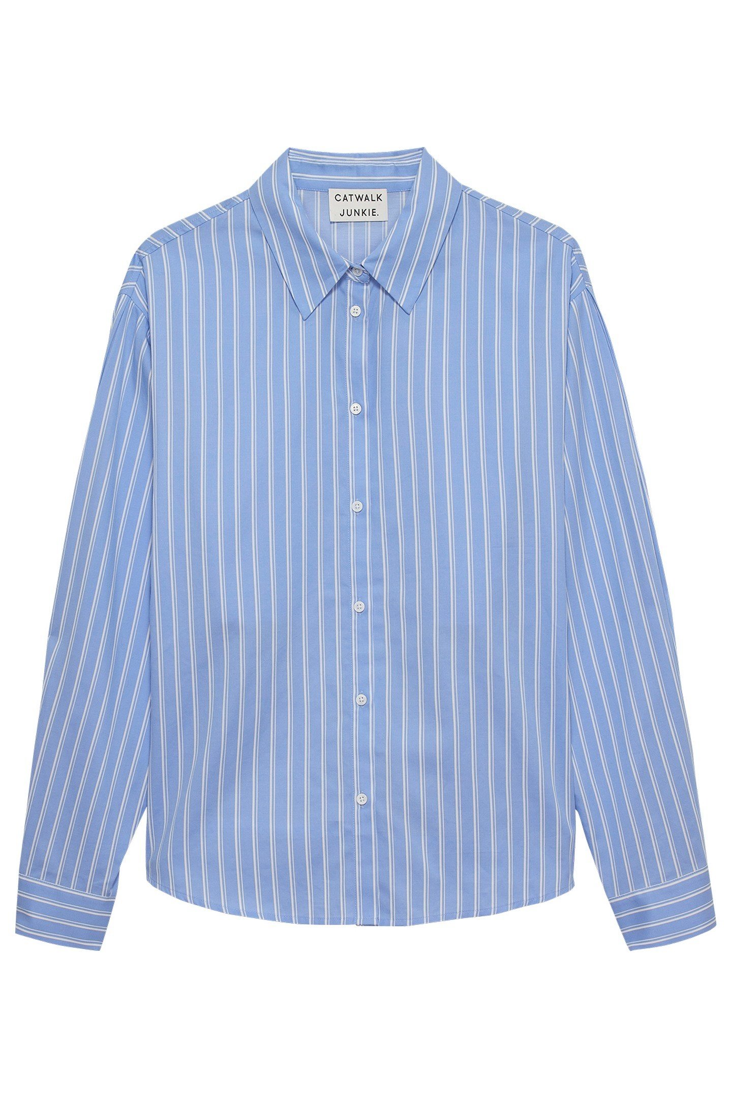 BLOUSE WITH OPEN BACK CORNFLOWER BLUE 4