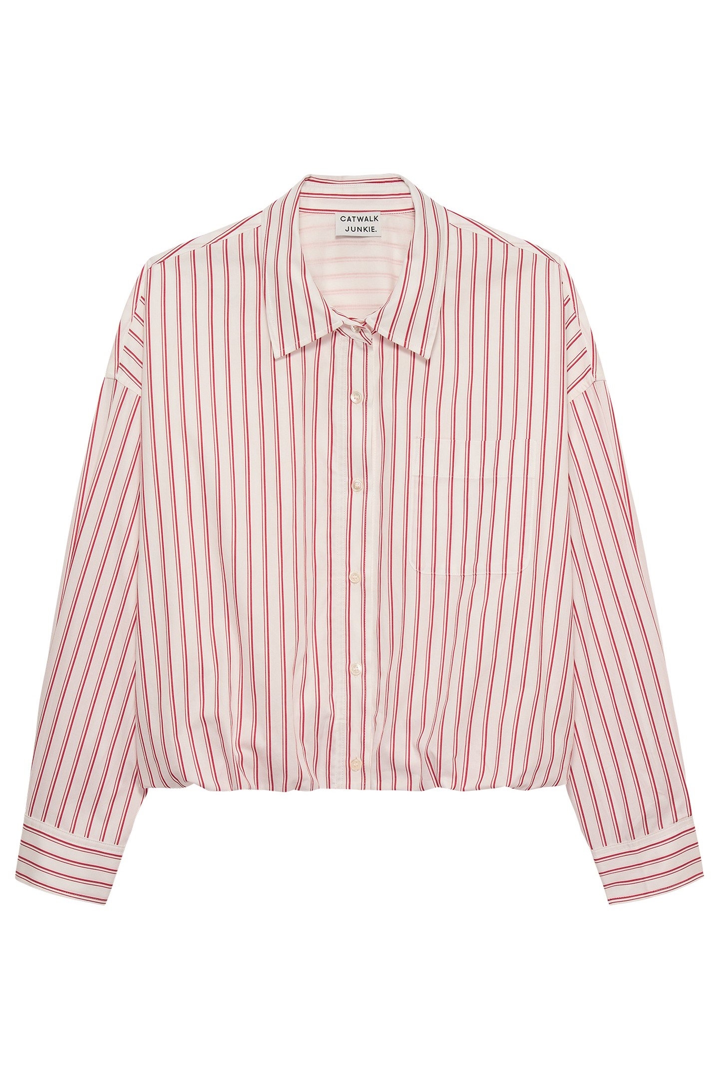 TUCK IN BLOUSE RIBBON RED 4