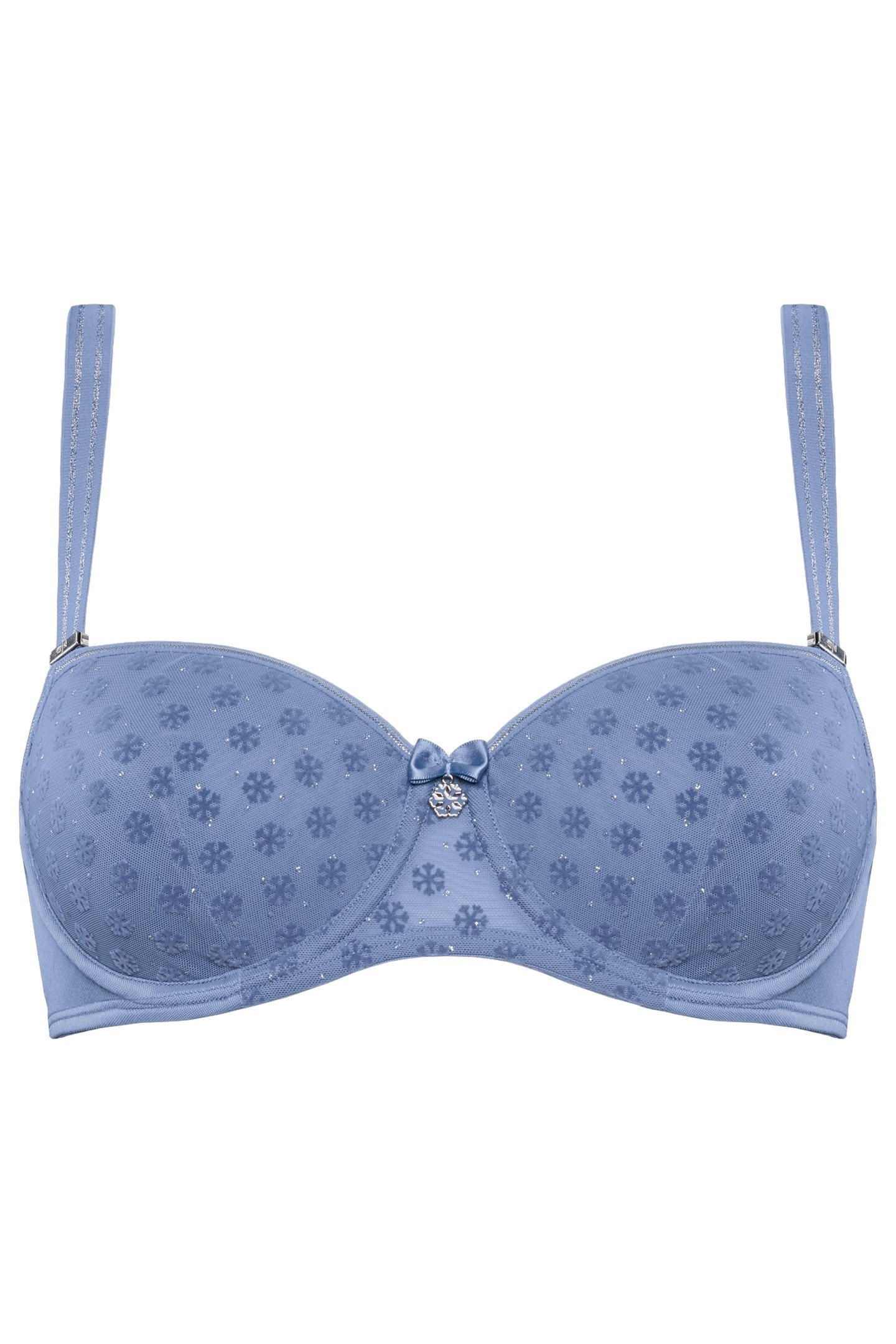 SNOWFLAKE BRABALCONYWIRED PADDED BLUE 4
