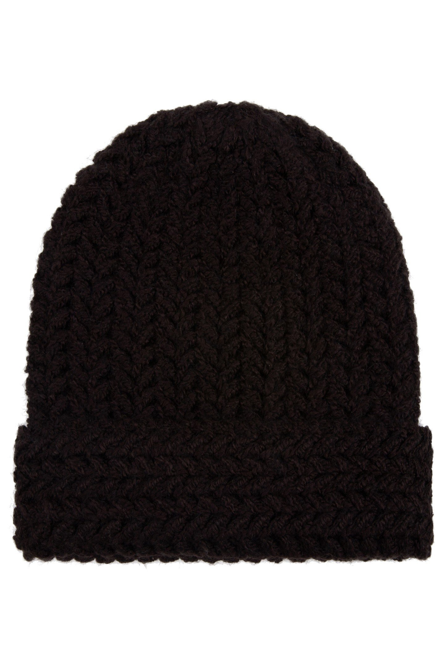 BEANIE ZZ KNIT BLACK 2