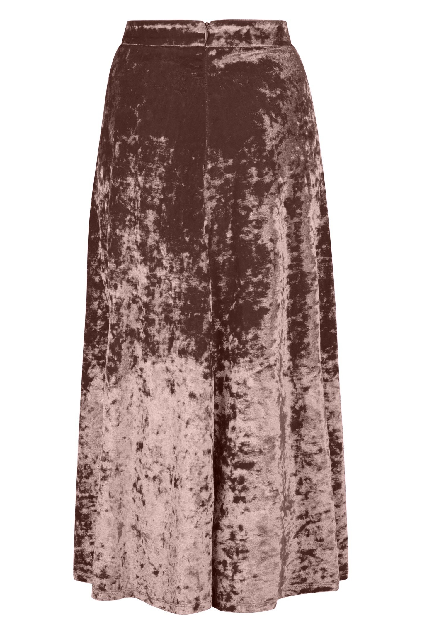 SKIRT VELOURS DE PANNE BROWN 2