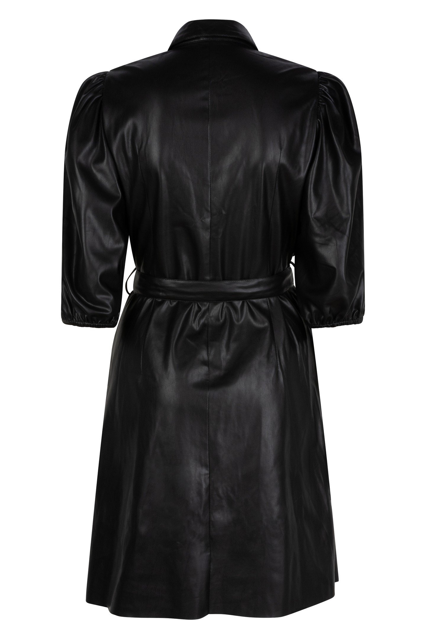 DRESS SHORT PU BLACK 6