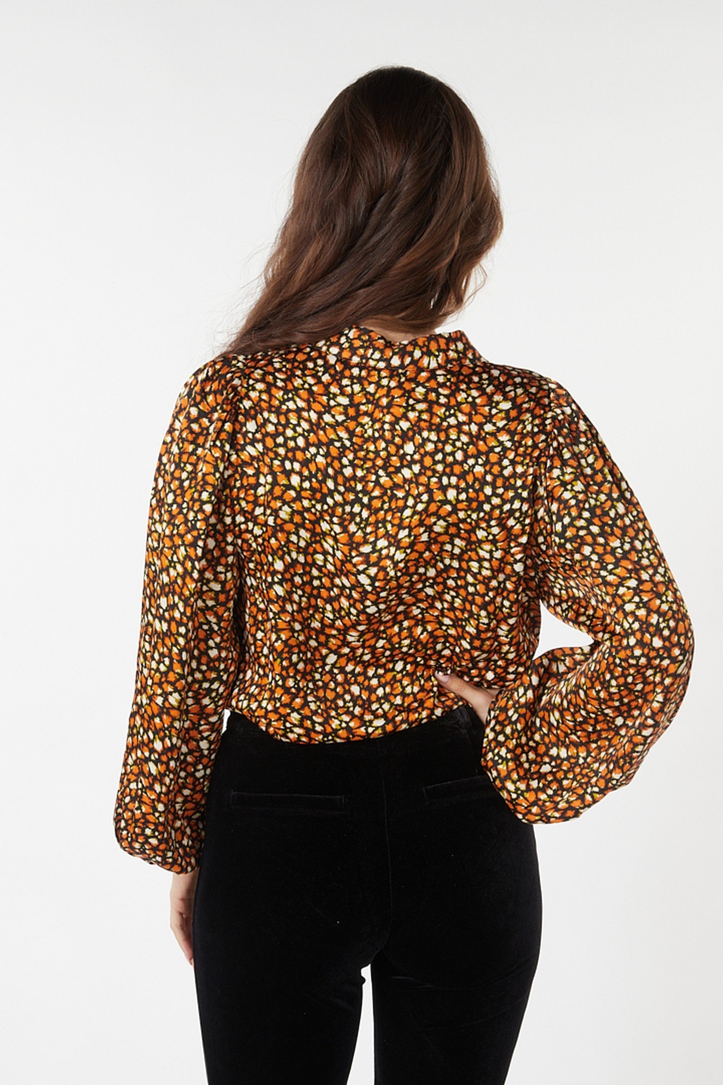 BLOUSE BASIC WILD SKINS PRINT 3