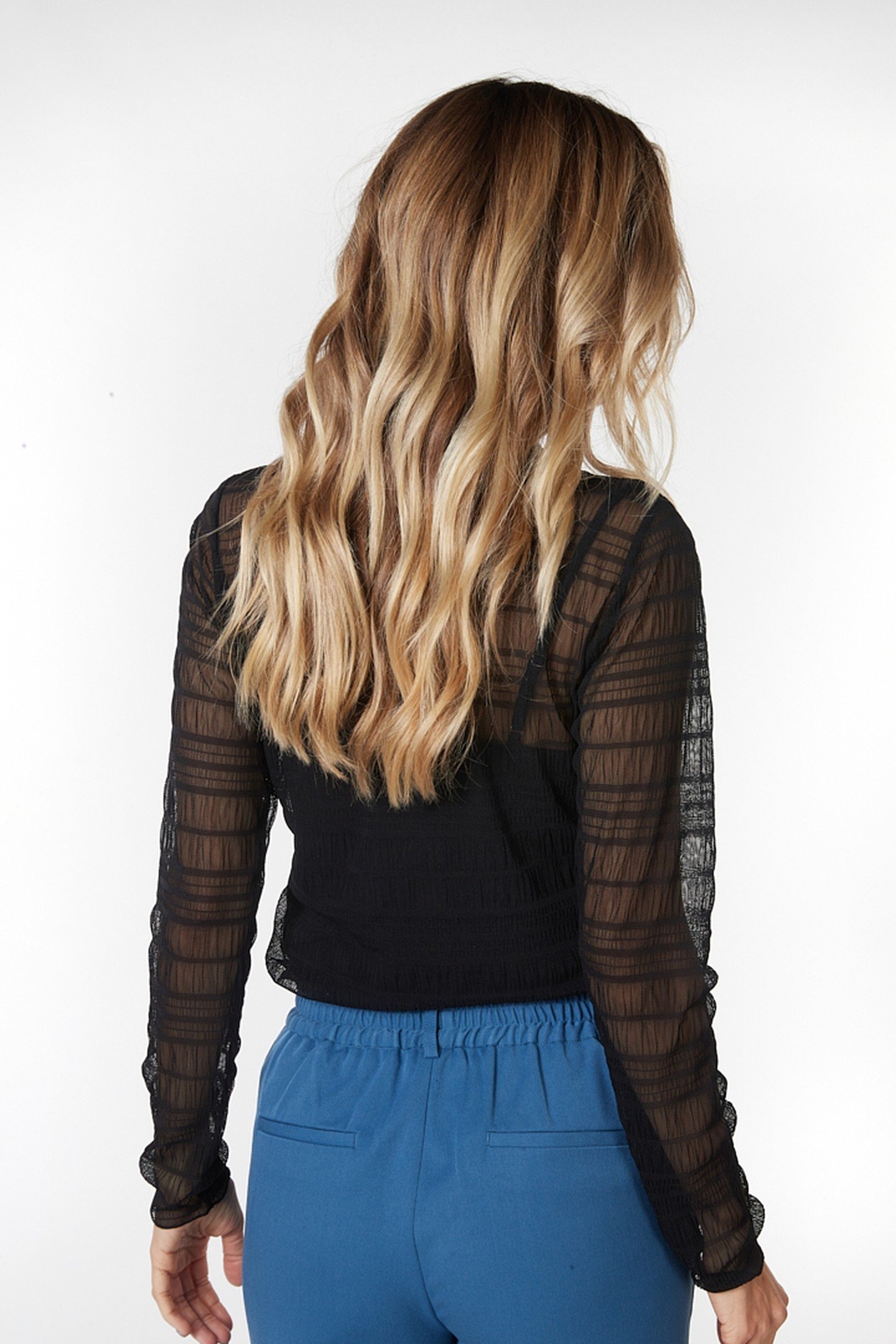 TOP SMOCKING BLACK 6