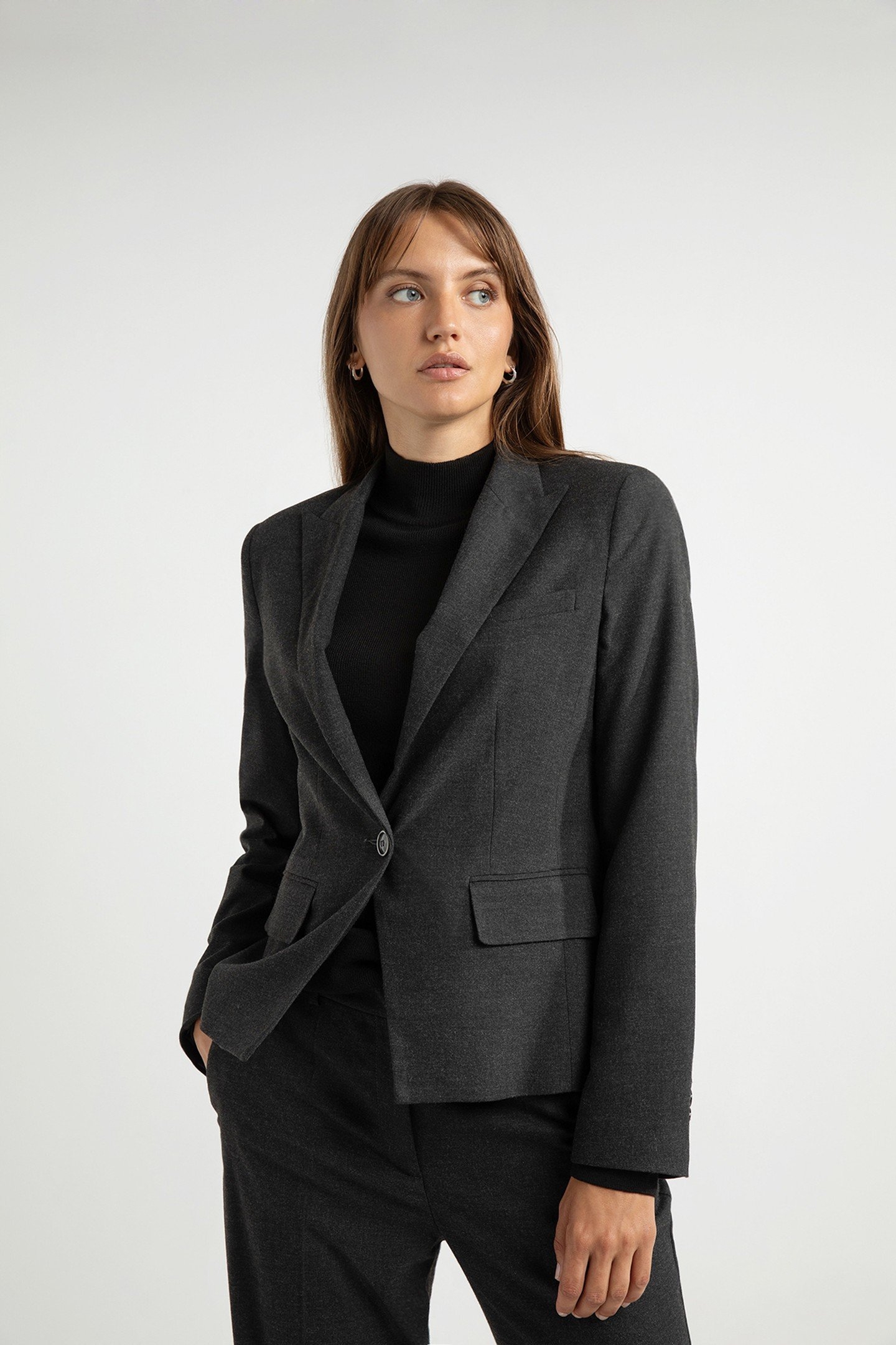 ALIX BLAZER ANTHRACITE 1