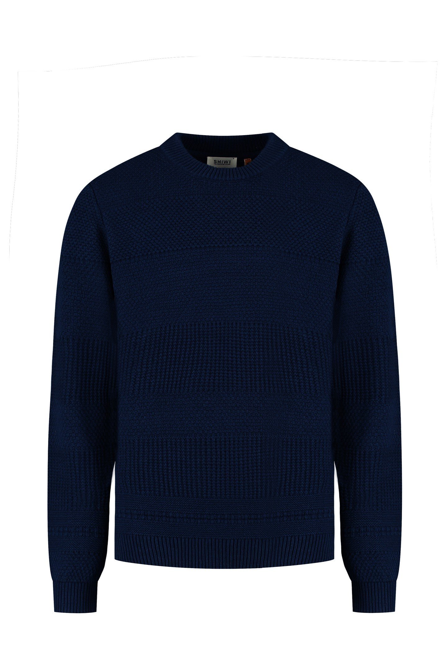 PERRY REGULAR FIT STRUCTURED PULLOVER BLUE DARK NAVY 4