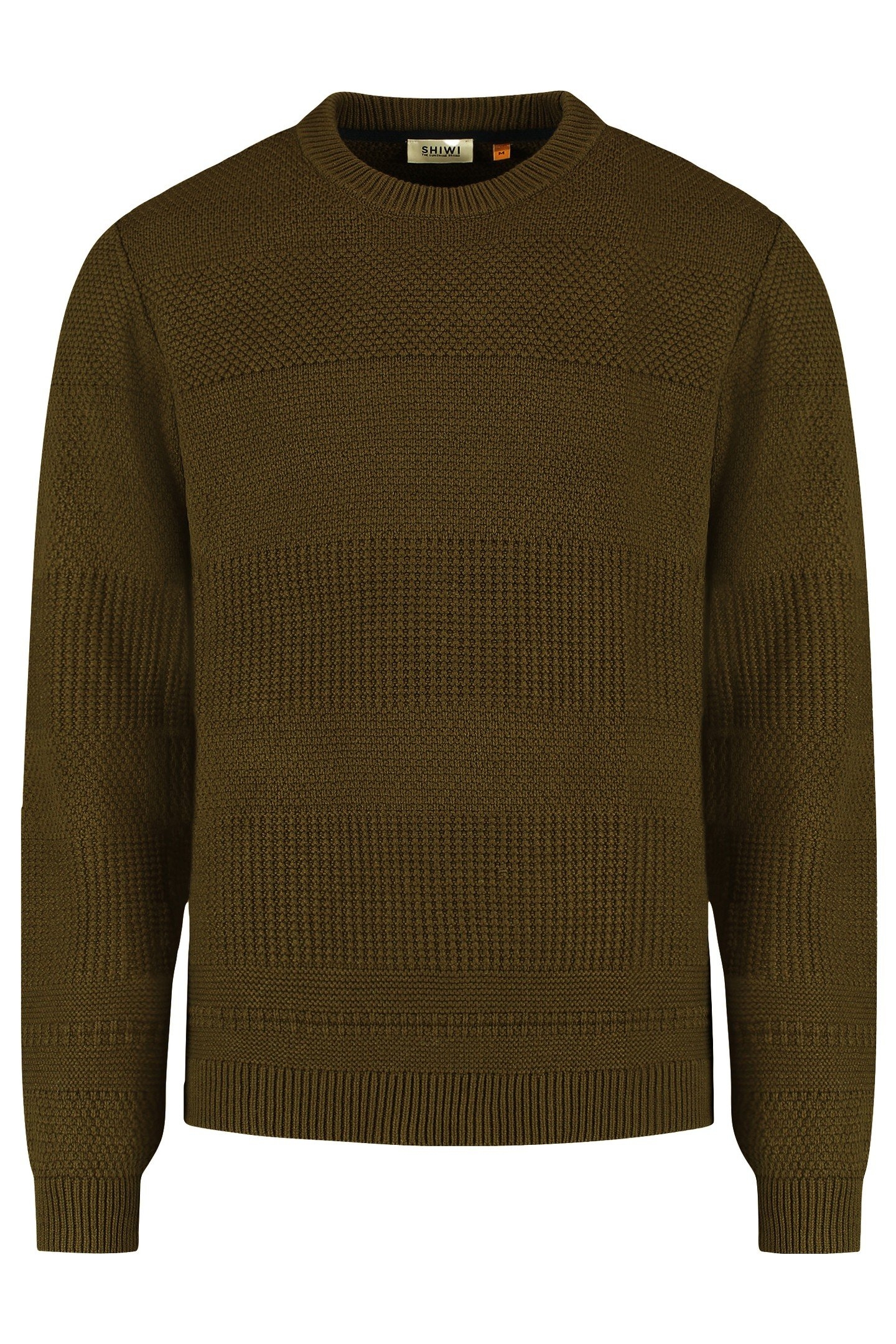 PERRY REGULAR FIT STRUCTURED PULLOVER GREEN OLIVE 6