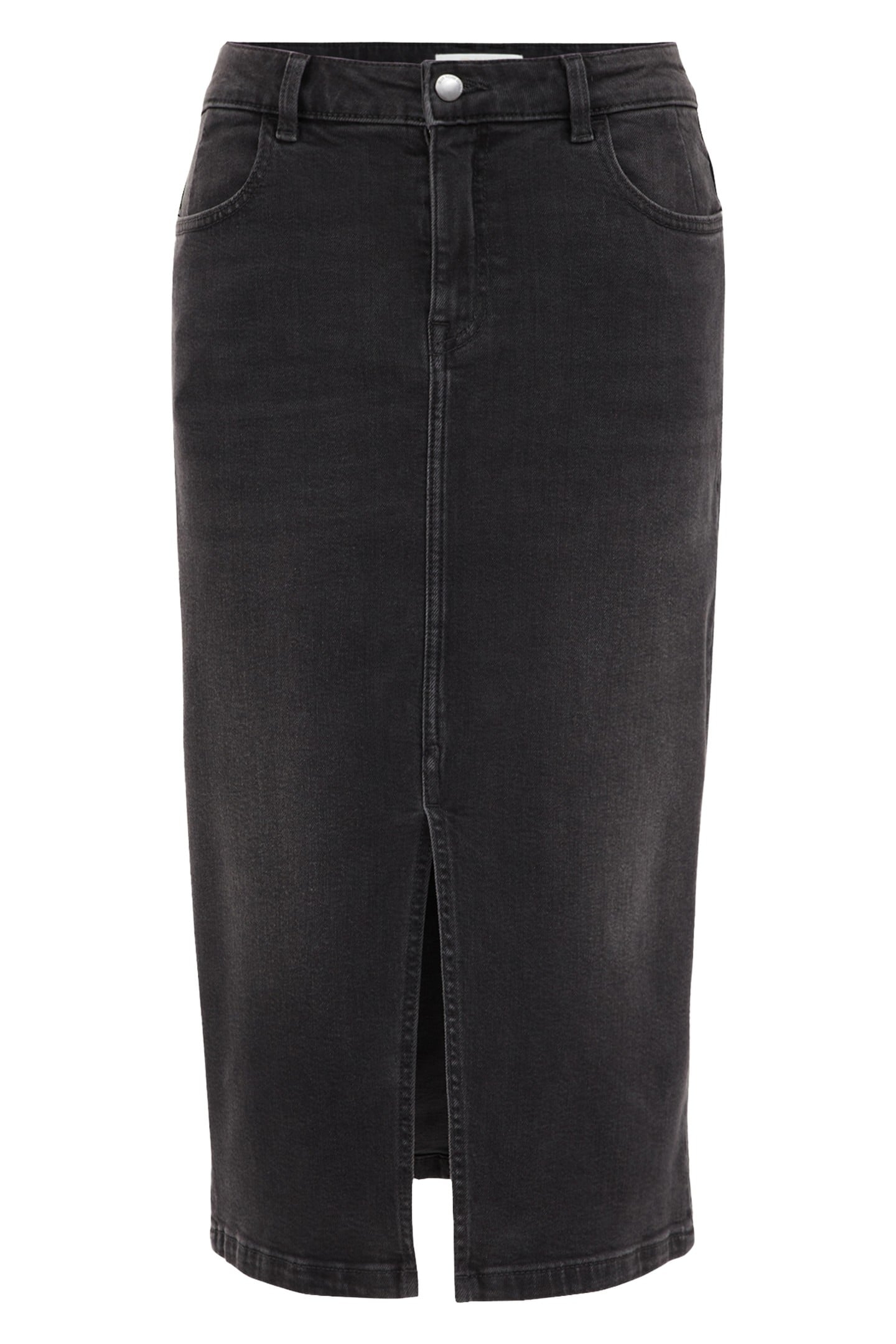 SKIRT MEDIUM LENGTH DARK GREY 1