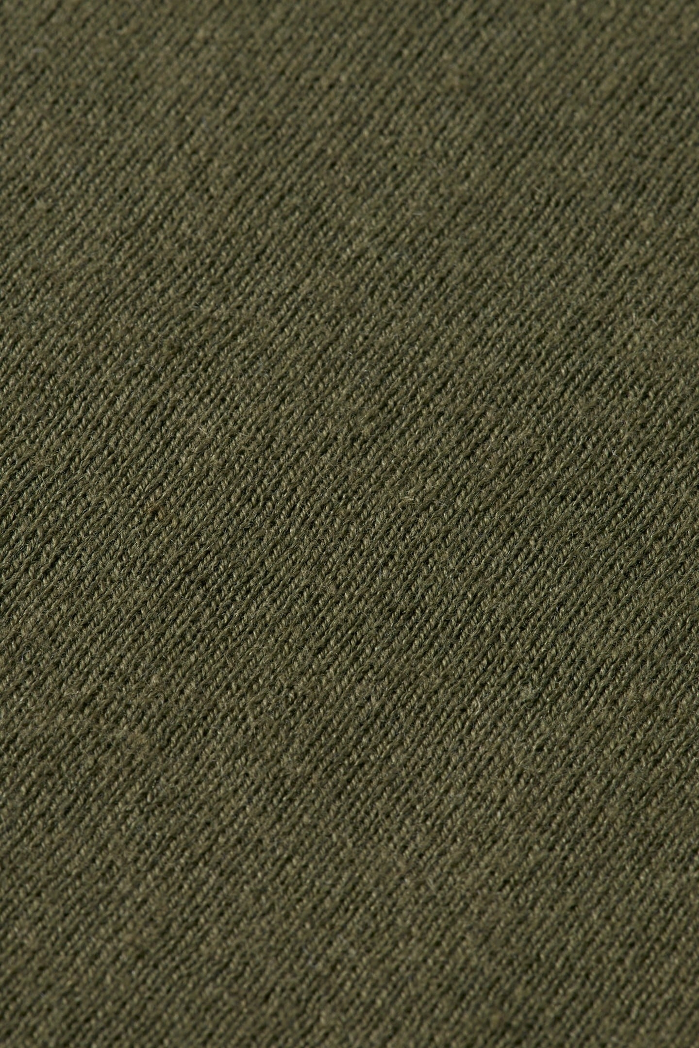 LINEN-BLEND REGULAR FIT CREWNECK CLASSIC GREEN 6