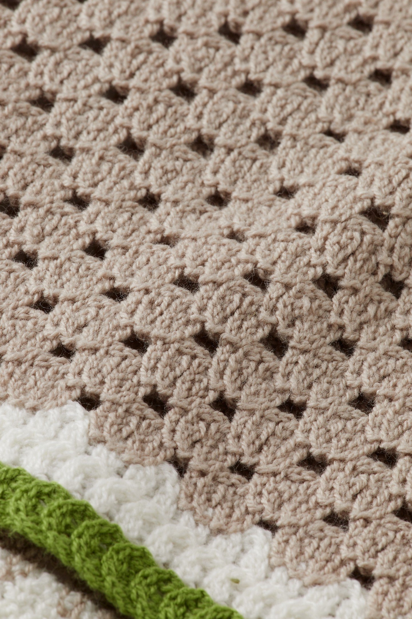 CROCHET LONG-SLEEVED SHIRT HIGHWAY GREY 2