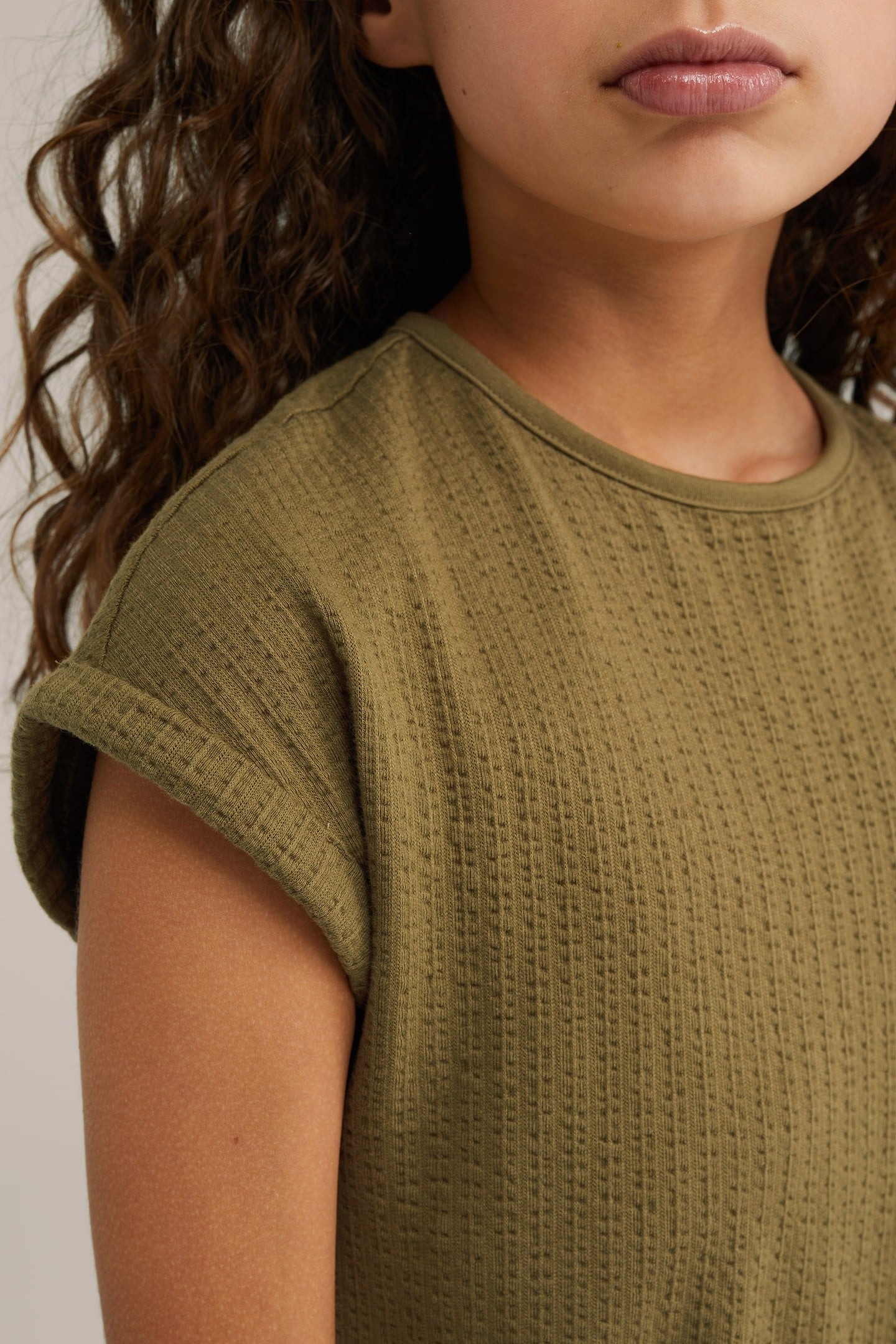 GIRLS JUMPSUIT MOSS GREEN 4