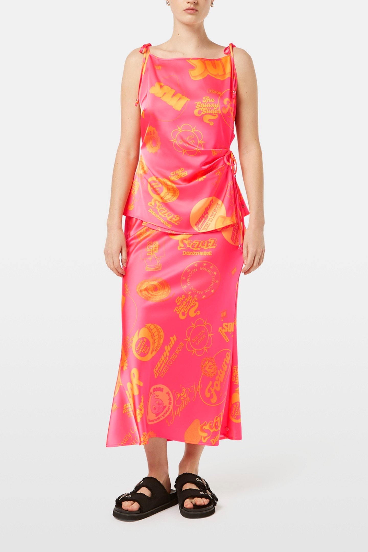 SATIN TANK TOP MIDNIGHT BLUE 1