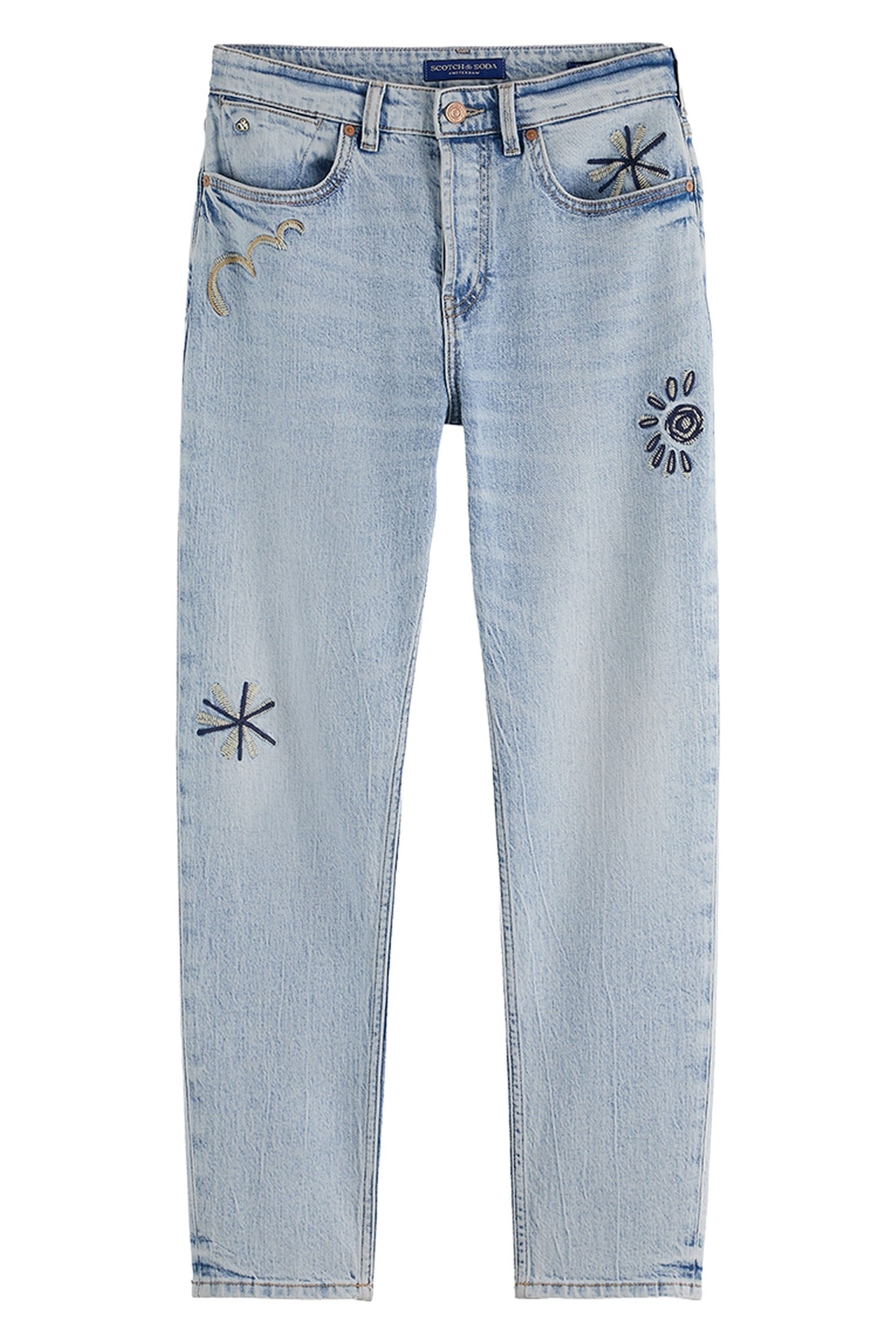 THE BUZZ SLIM BOYFRIEND JEANS SPRING LIGHTS 4