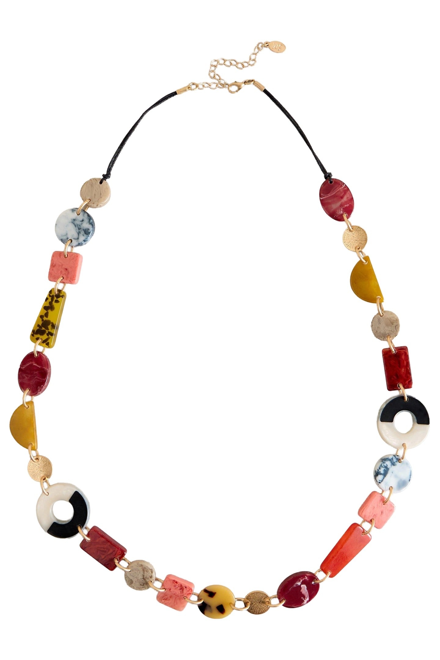 BELLFLOWER STATION NECKLACE PINK MULTI 1
