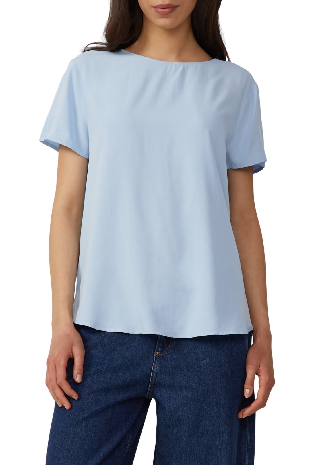 S.OLIVER-QS BLOUSES LIGHT BLUE 1